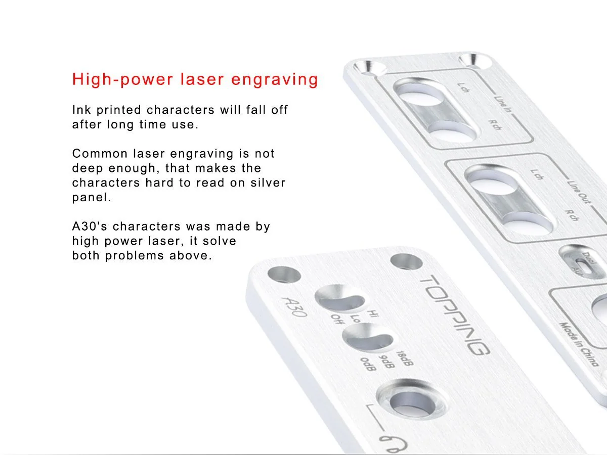 TOPPING A30 HiFi Headphone Amplifier - Image 10