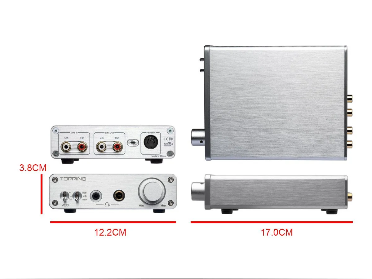 TOPPING A30 HiFi Headphone Amplifier - Image 27