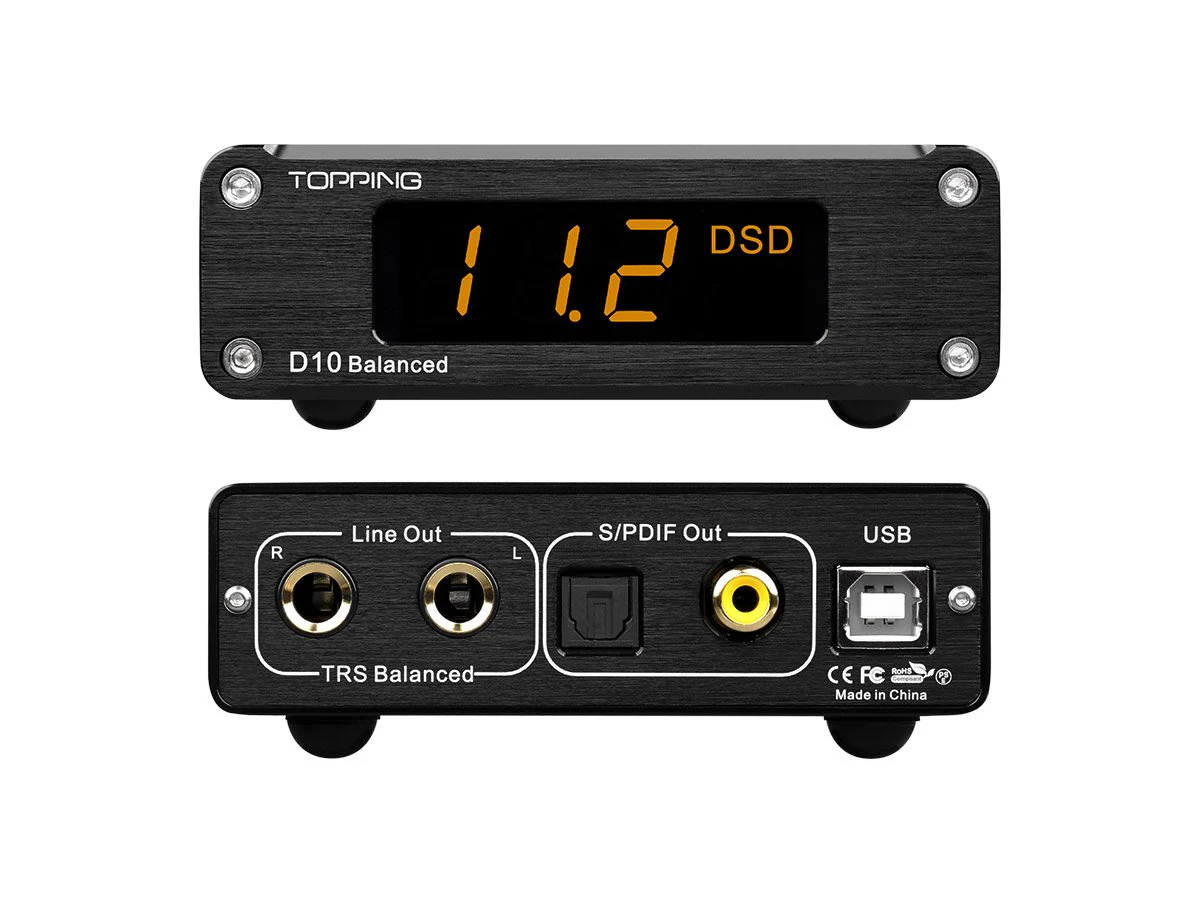 TOPPING D10 Balanced Desktop DAC - Image 2
