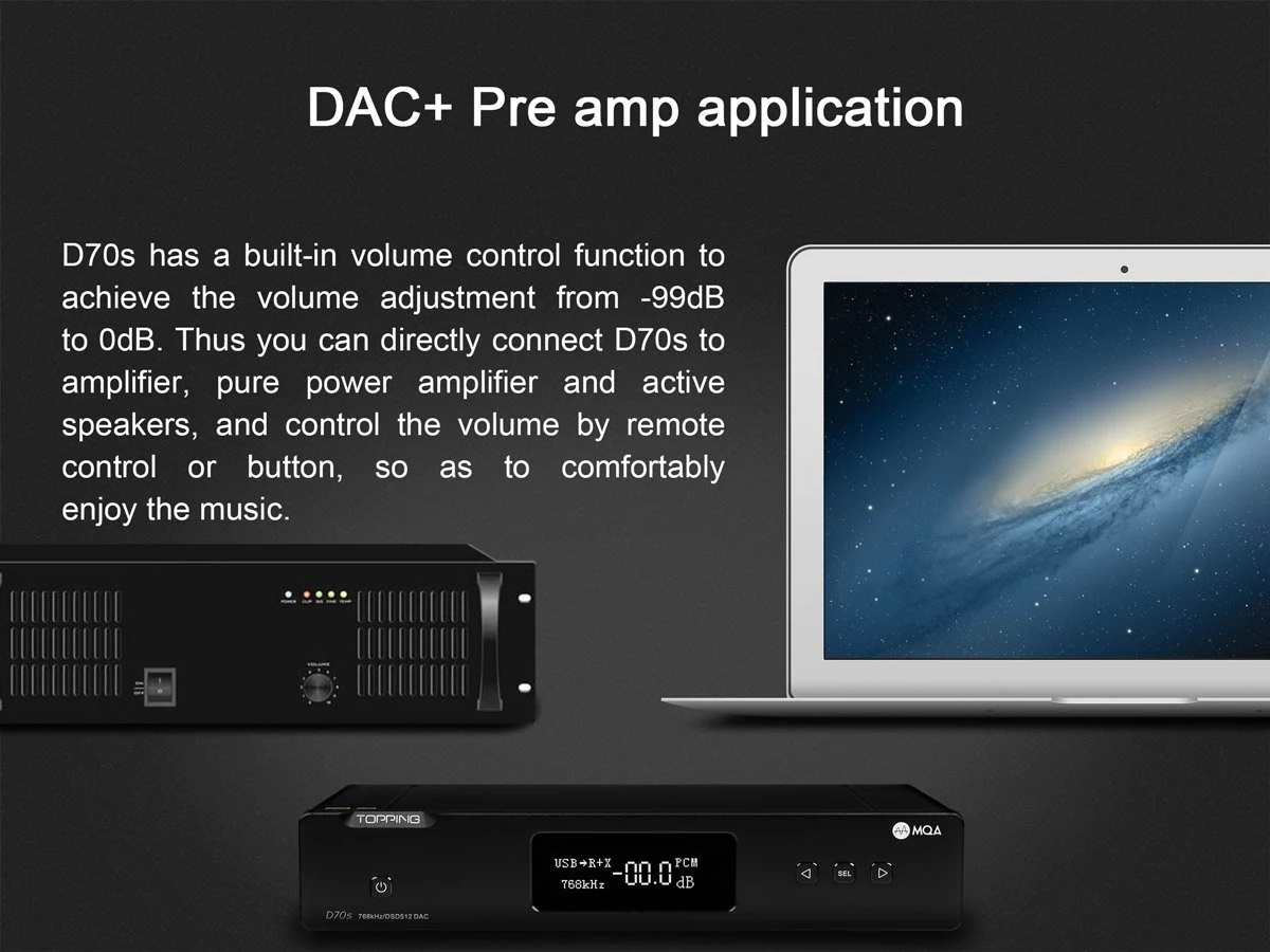 TOPPING D70s MQA DAC (Digital-to-Analog Converter) - Image 18