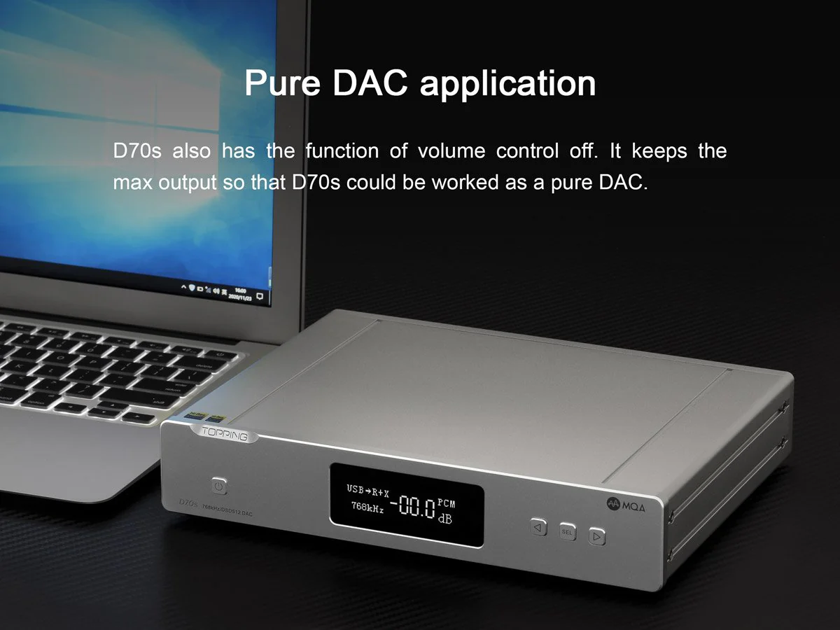 TOPPING D70s MQA DAC (Digital-to-Analog Converter) - Image 19