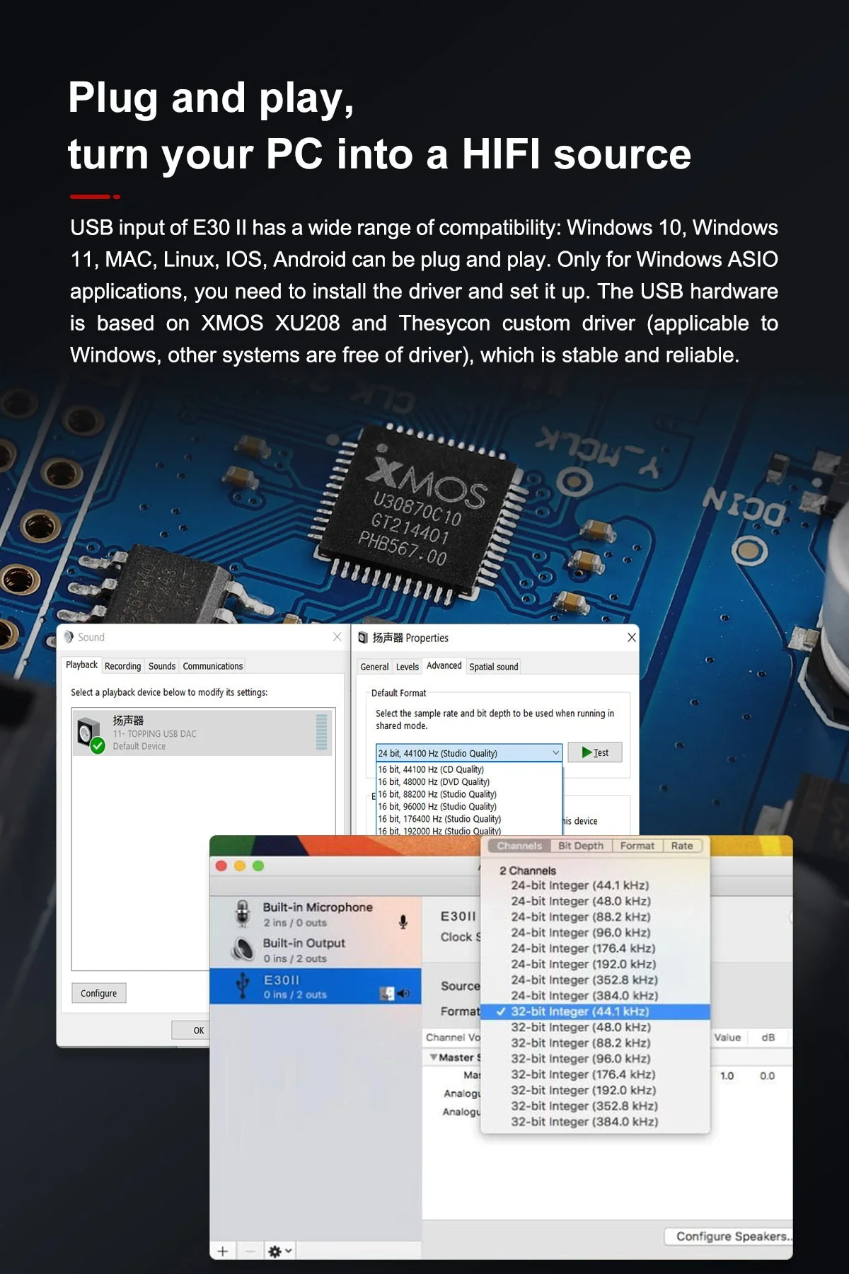 TOPPING E30 II DAC (Digital-to-Analog-Converter) - Image 7