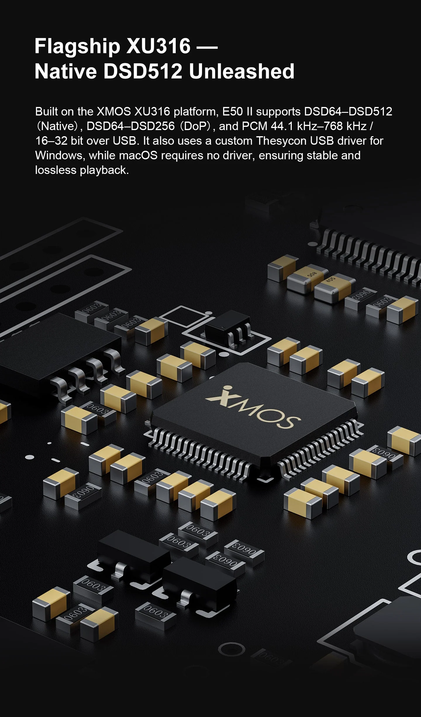 TOPPING E50 II Desktop DAC (Digital-to-Analog-Convertor) - Image 11
