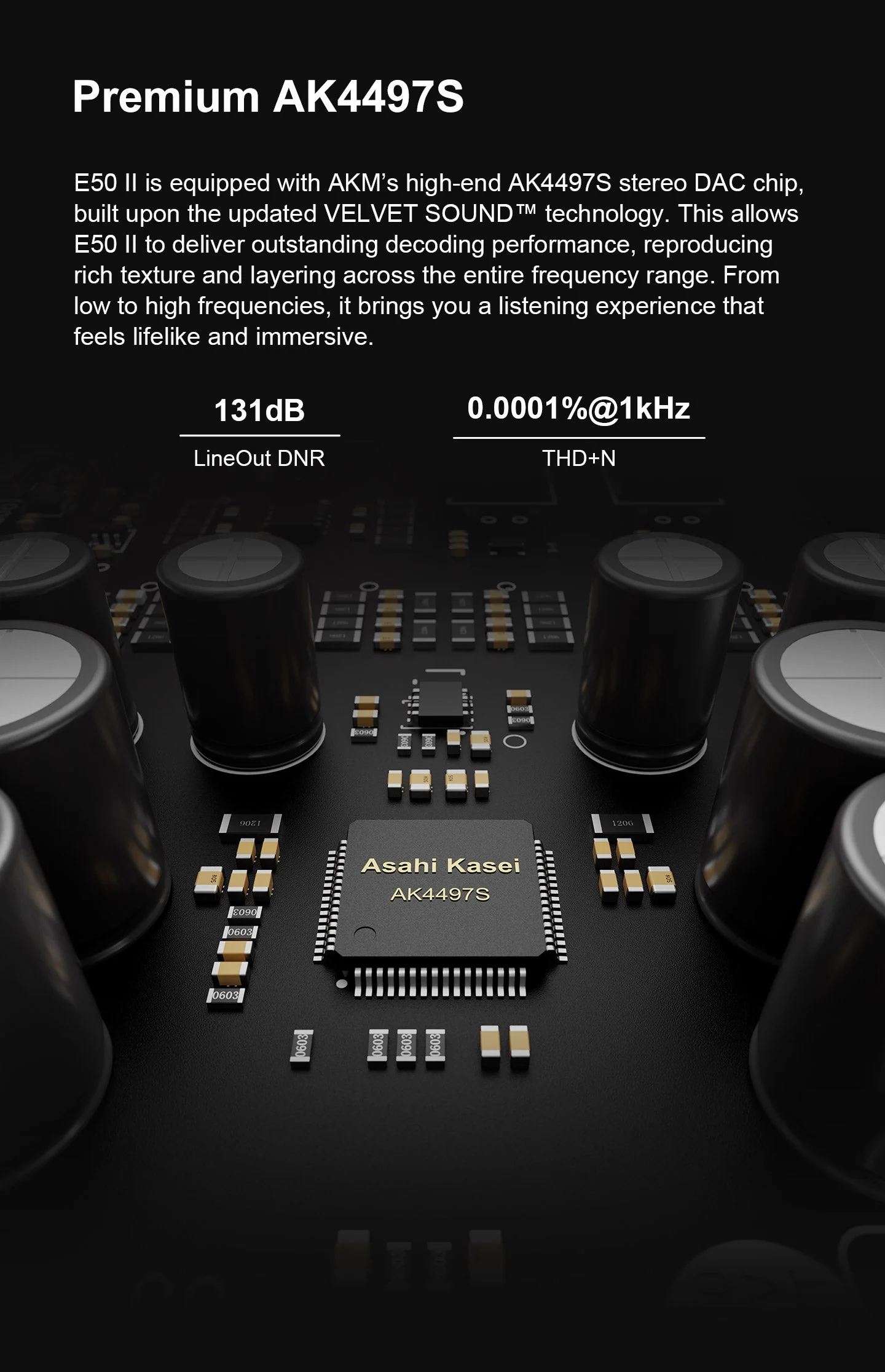 TOPPING E50 II Desktop DAC (Digital-to-Analog-Convertor) - Image 5