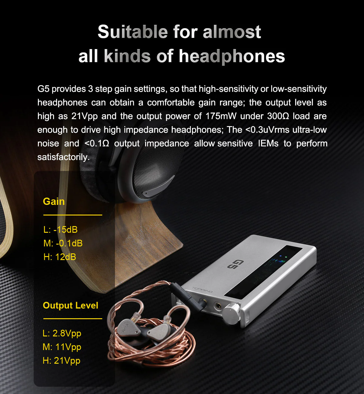 TOPPING G5 Portable DAC/Amp - Image 11