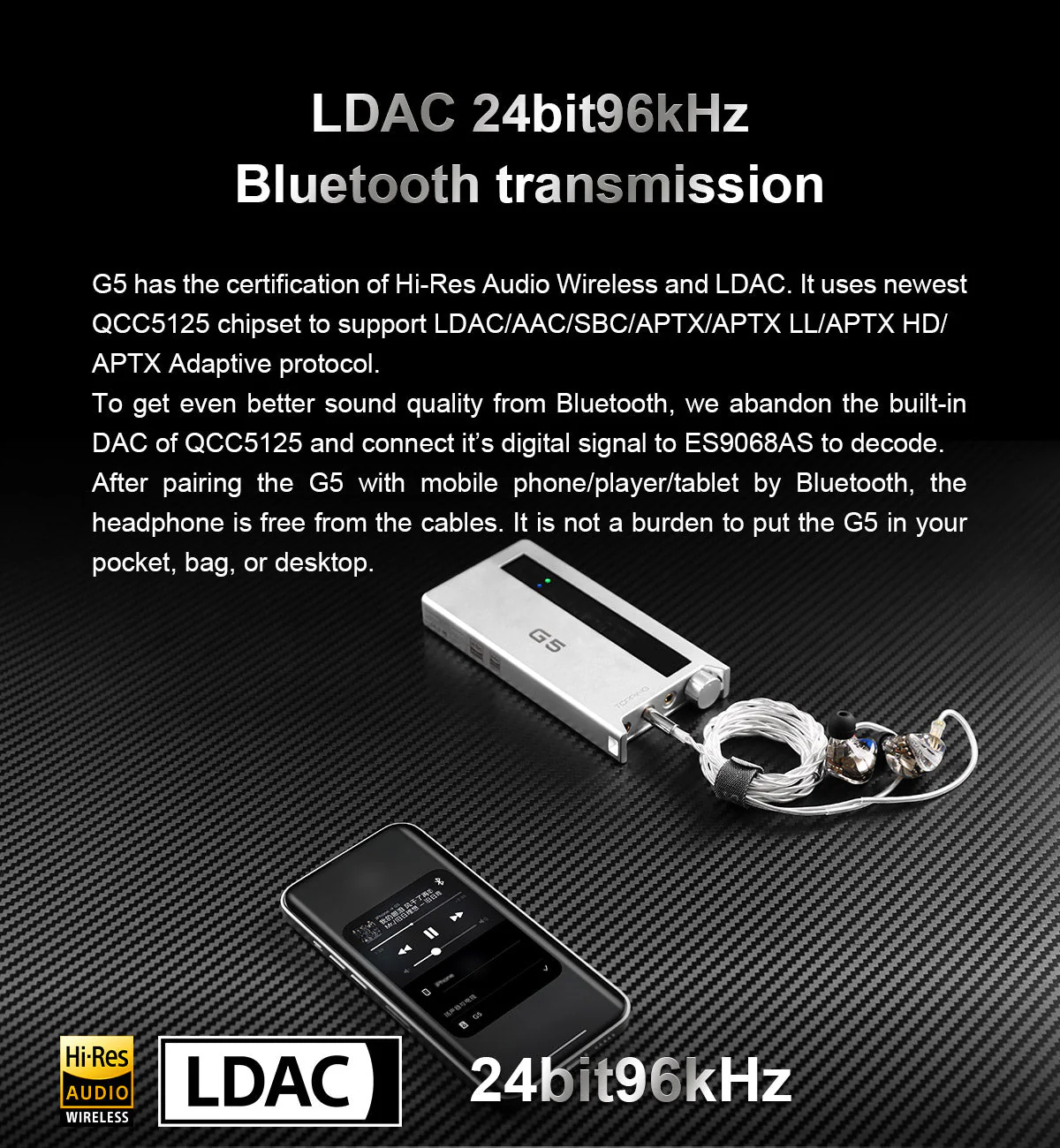 TOPPING G5 Portable DAC/Amp - Image 8