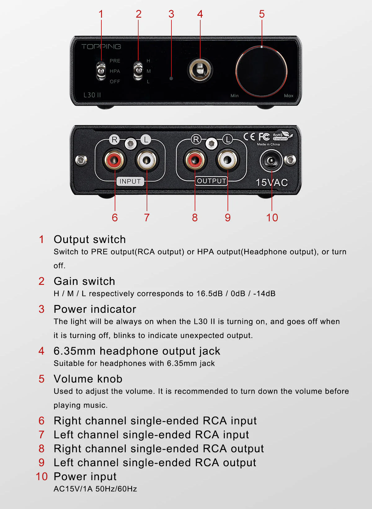 TOPPING L30 II Headphone Amp - Image 13
