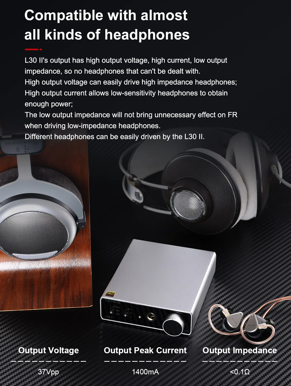 TOPPING L30 II Headphone Amp - Image 8