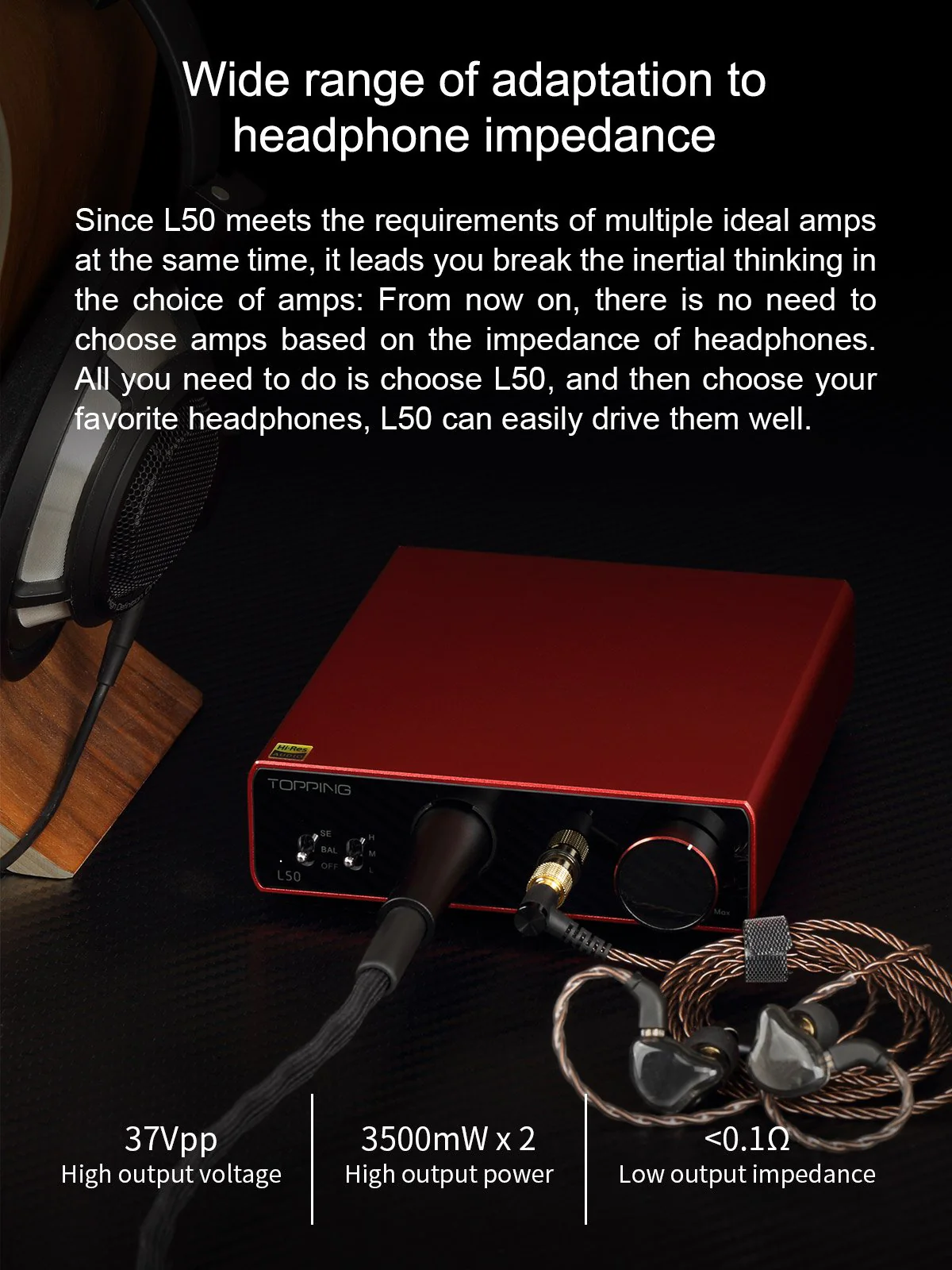 TOPPING L50 Headphone Amp - Image 7