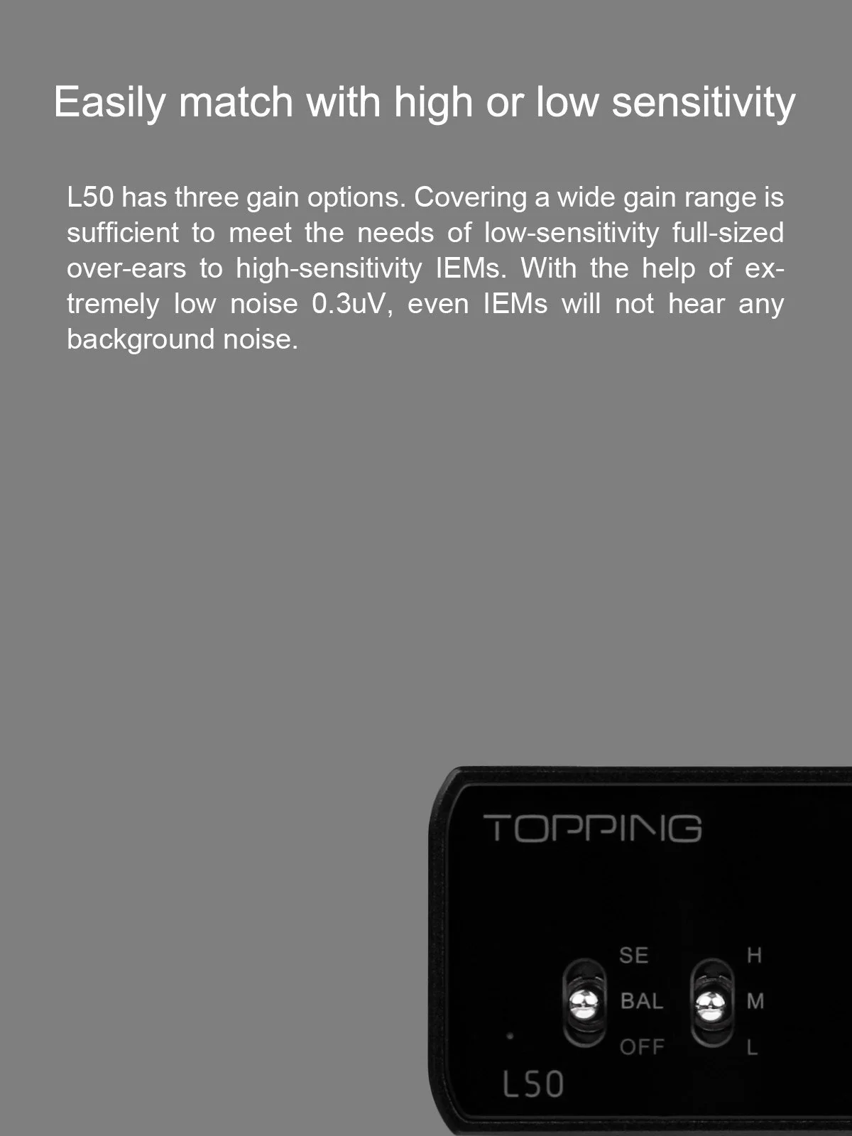 TOPPING L50 Headphone Amp - Image 8