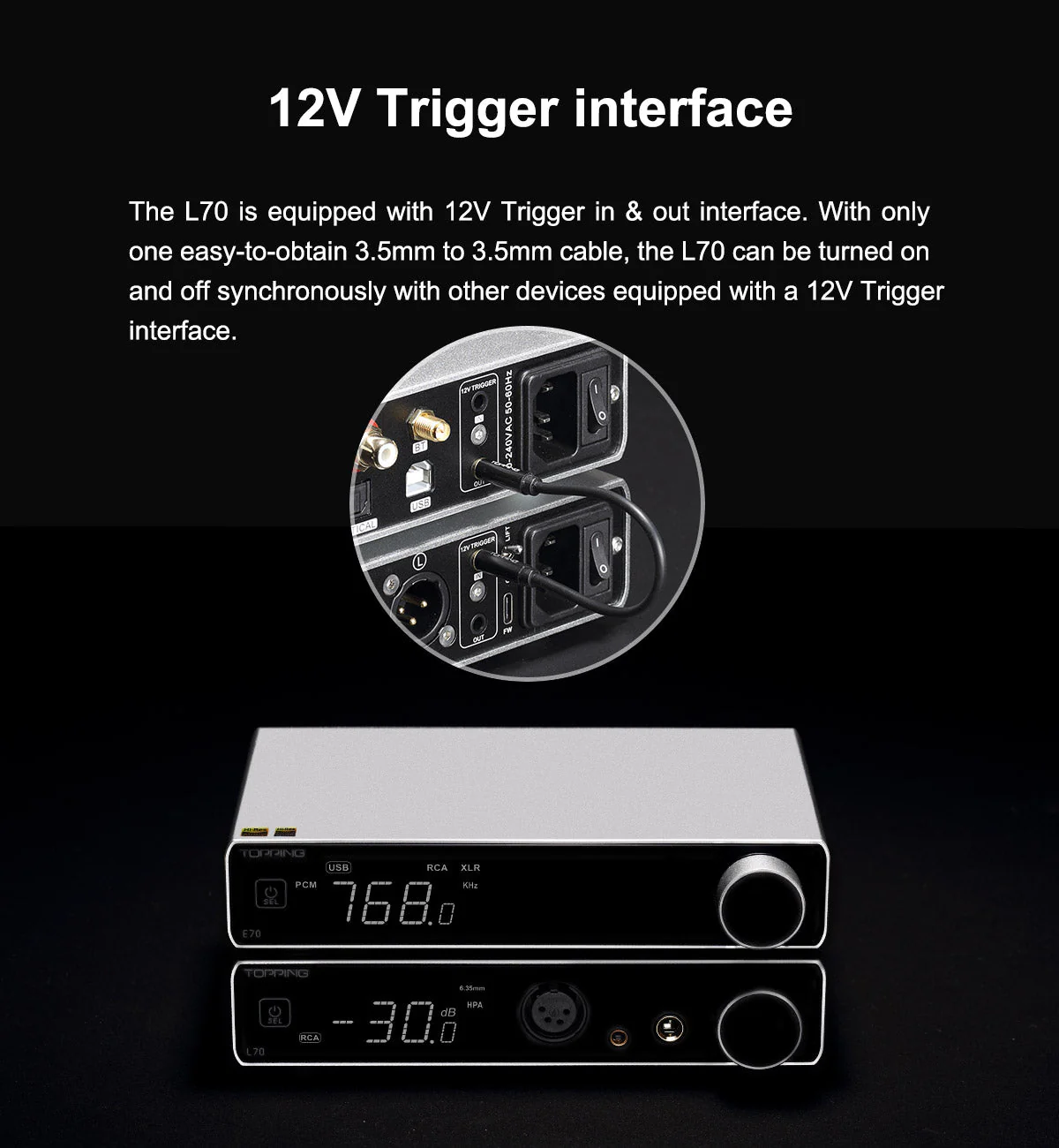 TOPPING L70 Fully Balanced NFCA Headphone Amplifier - Image 16