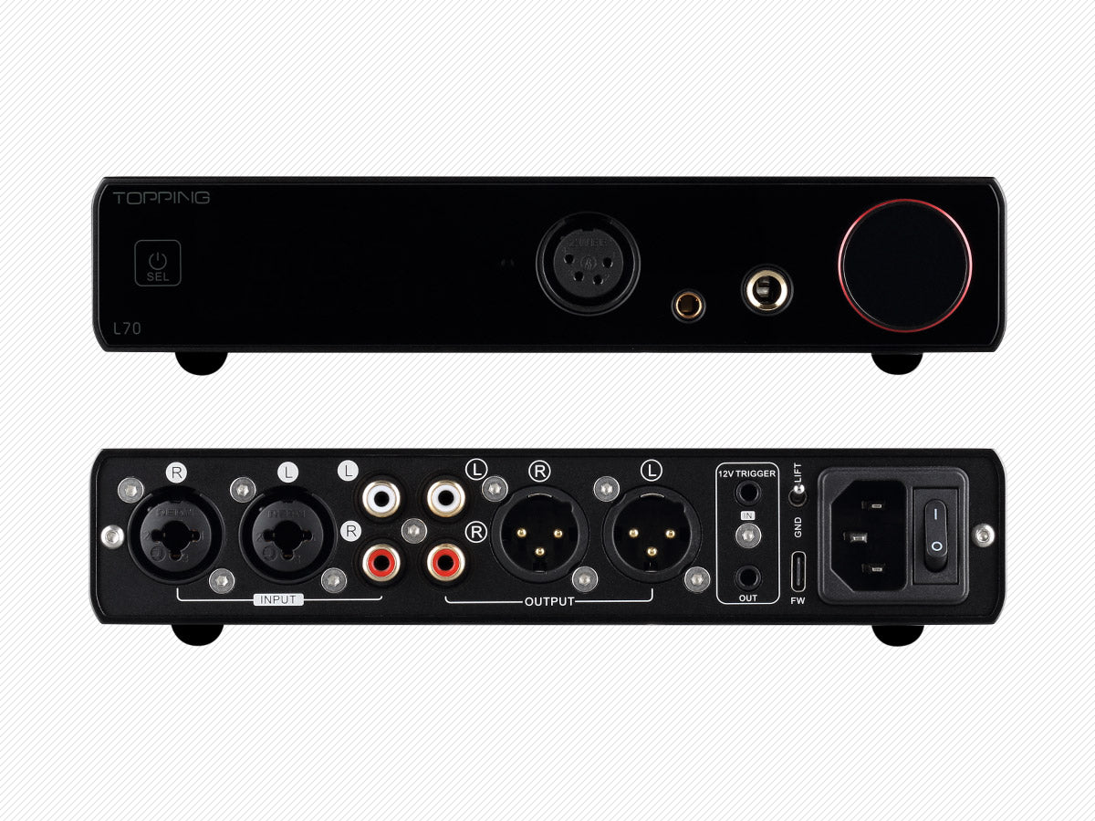 TOPPING L70 Fully Balanced NFCA Headphone Amplifier - Image 2