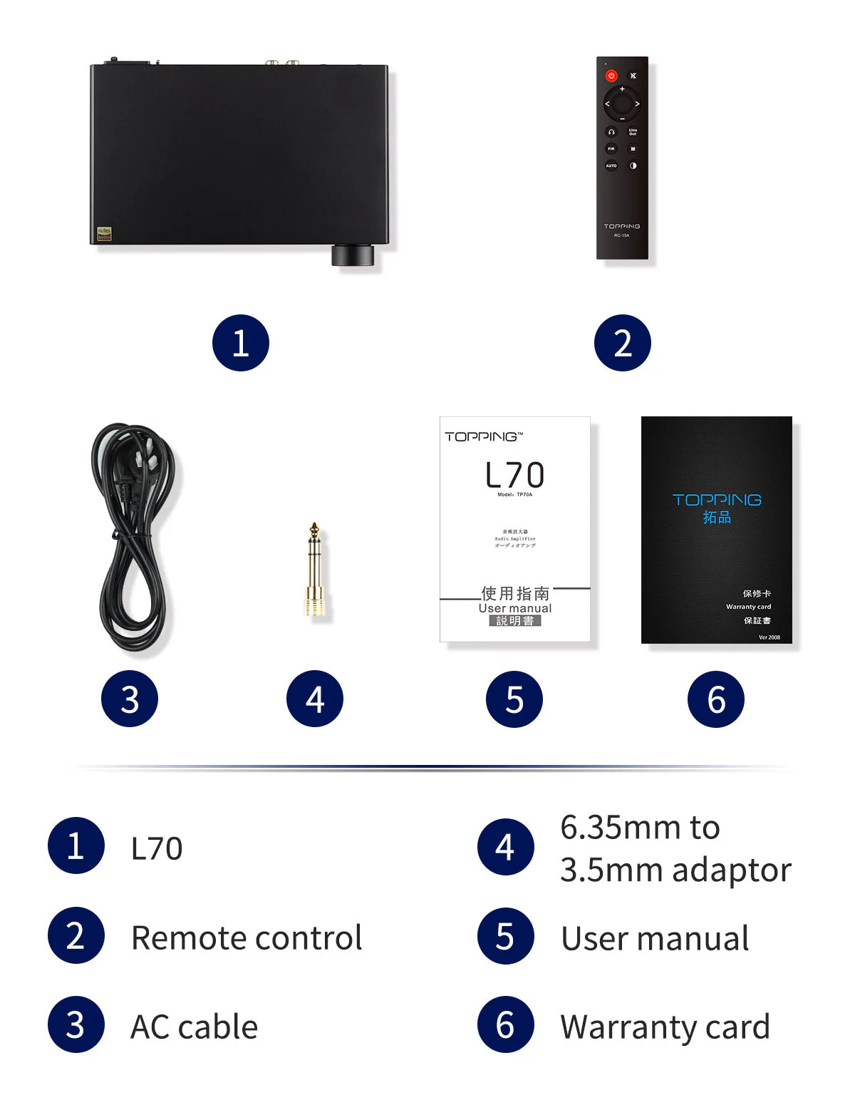TOPPING L70 Fully Balanced NFCA Headphone Amplifier - Image 23