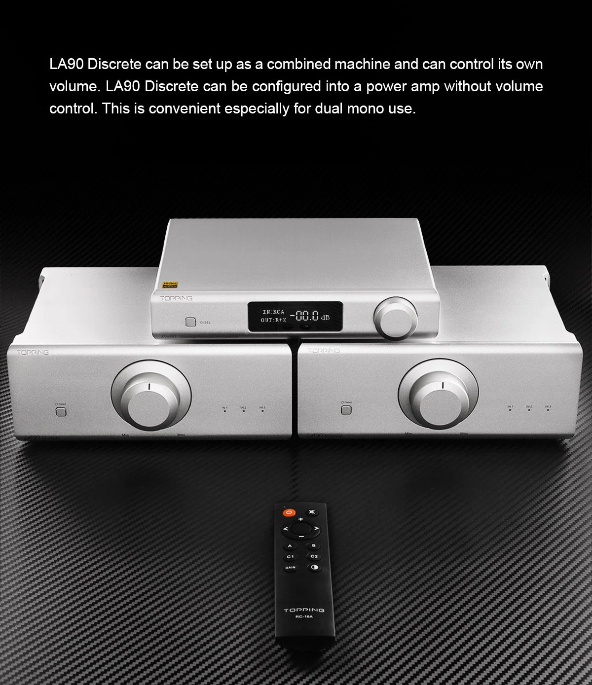 TOPPING LA90 Discrete NFCA Power Amplifier / LA90 Power Amplifier - Image 11