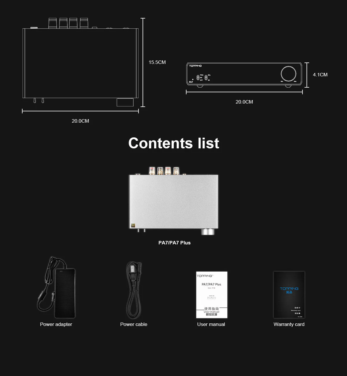 TOPPING PA7 / PA7 Plus Power Amplifier - Image 15