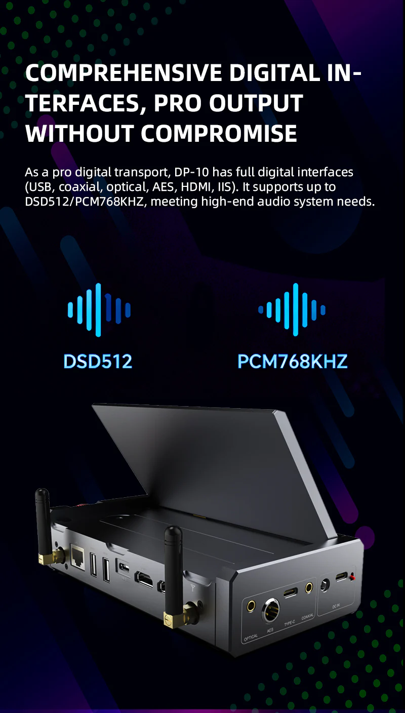 xDuoo DP-10 Digital Music Transport - Image 11