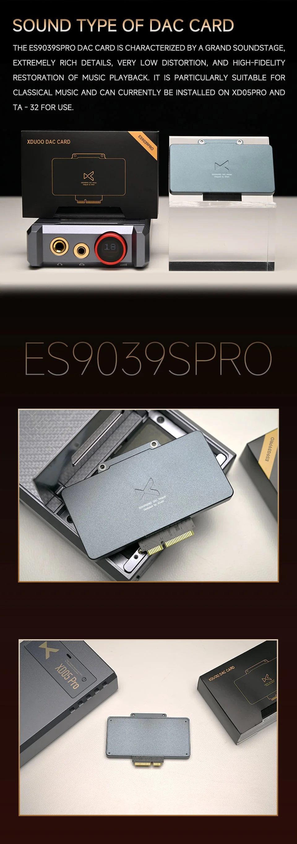 xDuoo ESS ES9039SPRO for xDuoo XD05 Pro and TA-32 - Image 3