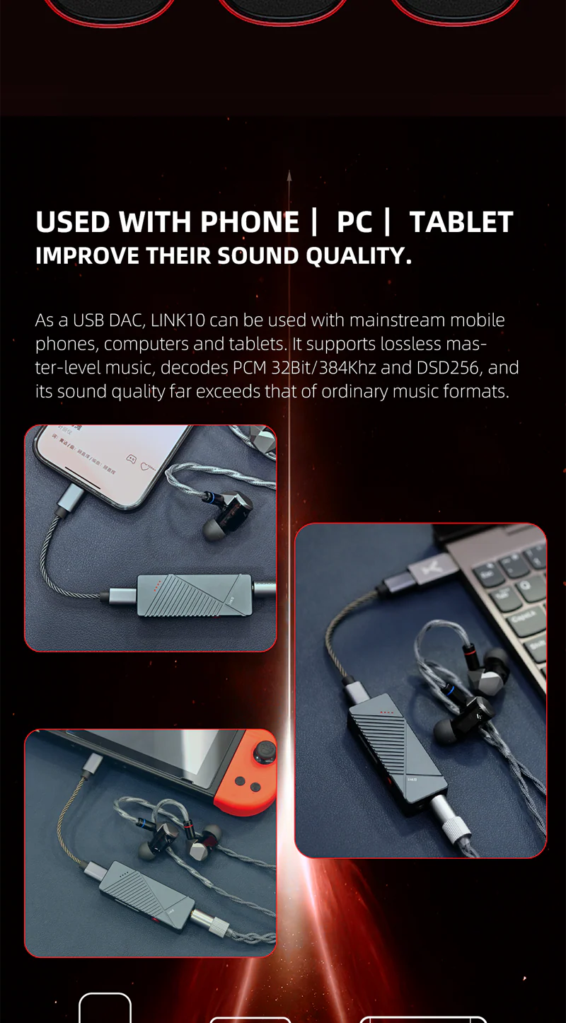 xDuoo Link10 Portable DAC/Amp - Image 5