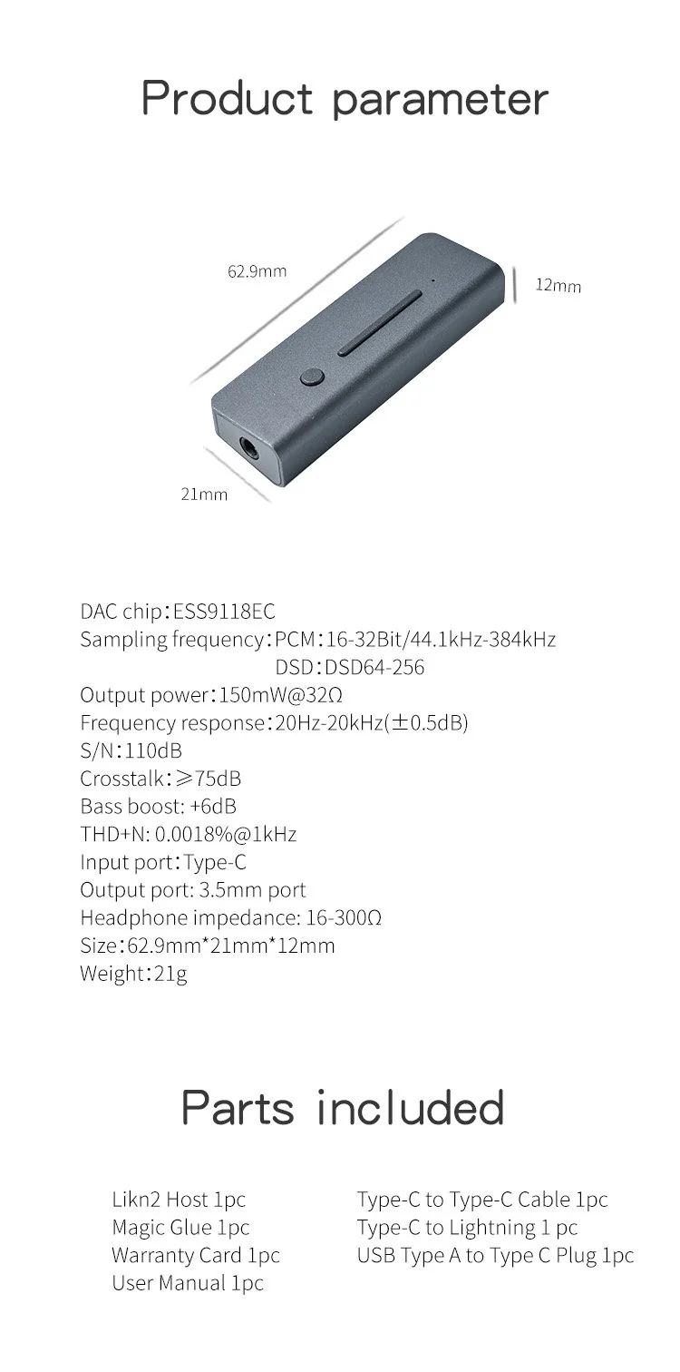 xDuoo Link 2 DAC Headphone Amp - Image 22