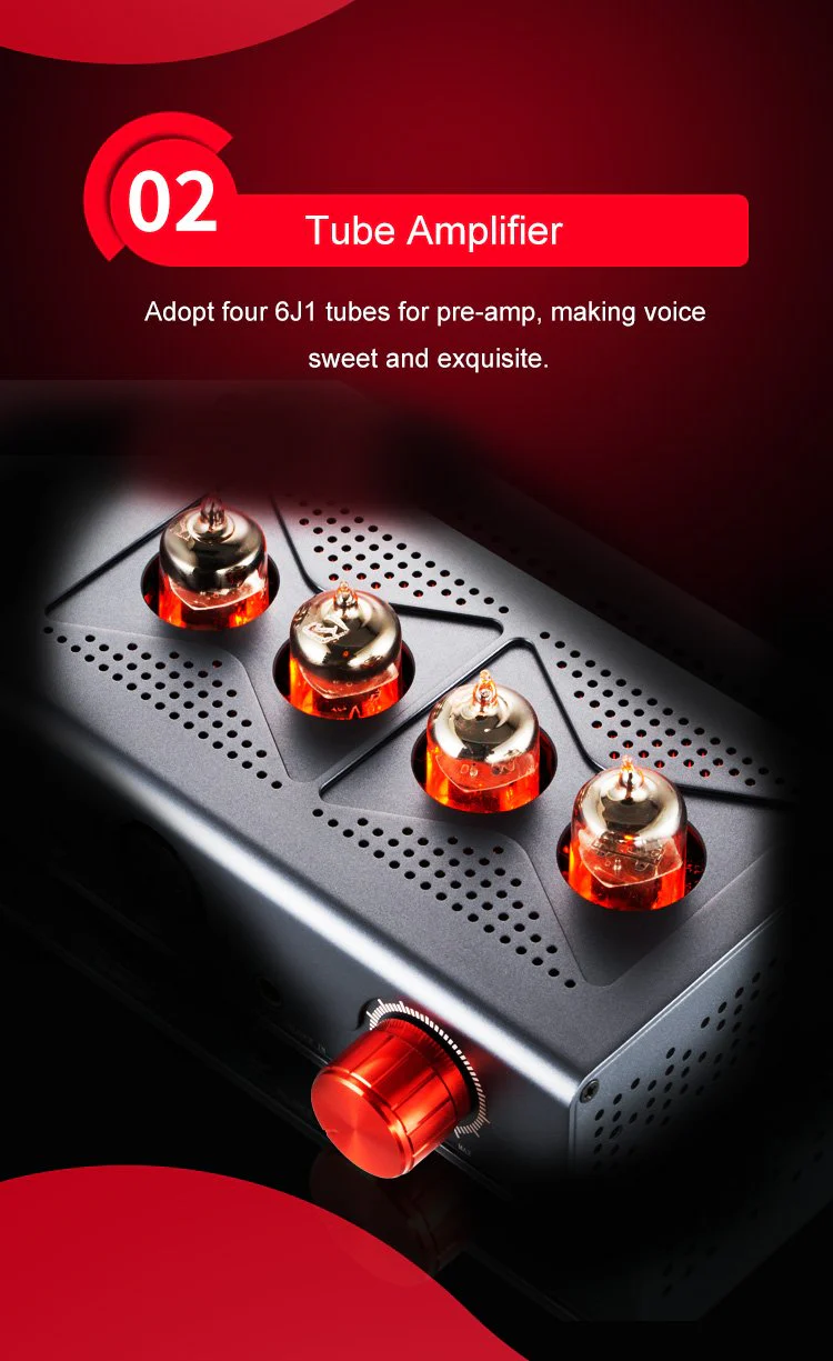 xDuoo MT-604 Balanced Tube Headphone Amplifier - Image 6