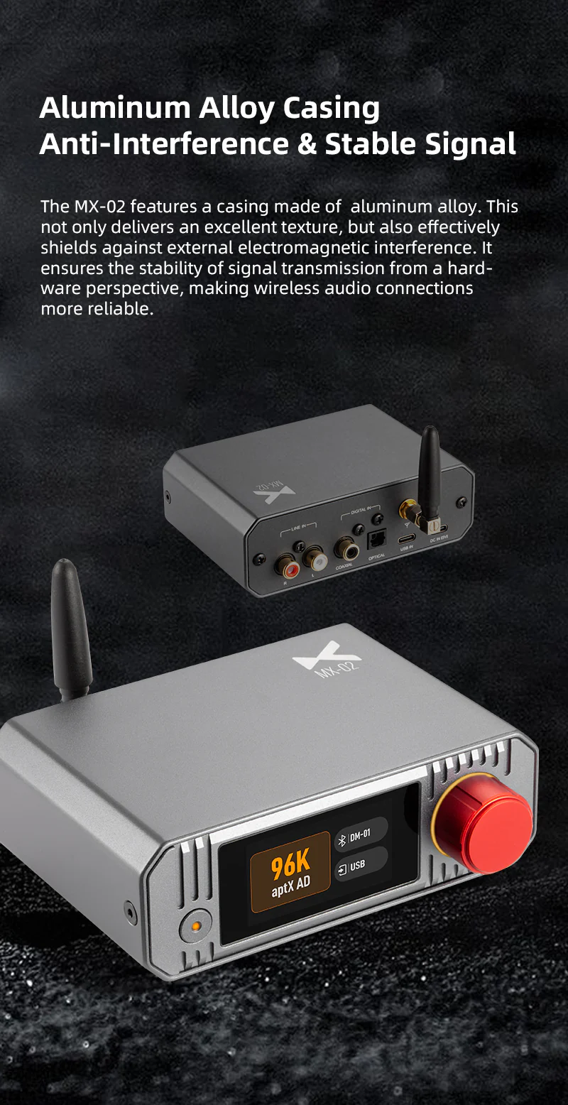 xDuoo MX-02 HD Bluetooth Audio Transmitter - Image 18
