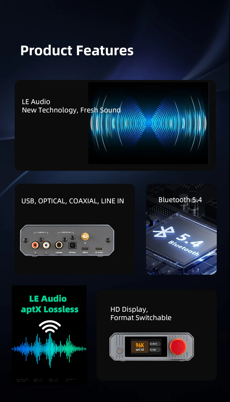 xDuoo MX-02 HD Bluetooth Audio Transmitter - Image 7