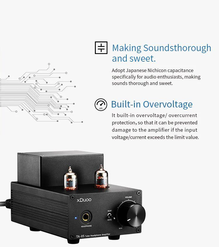 xDuoo TA-05 Tube Amplifier - Image 4