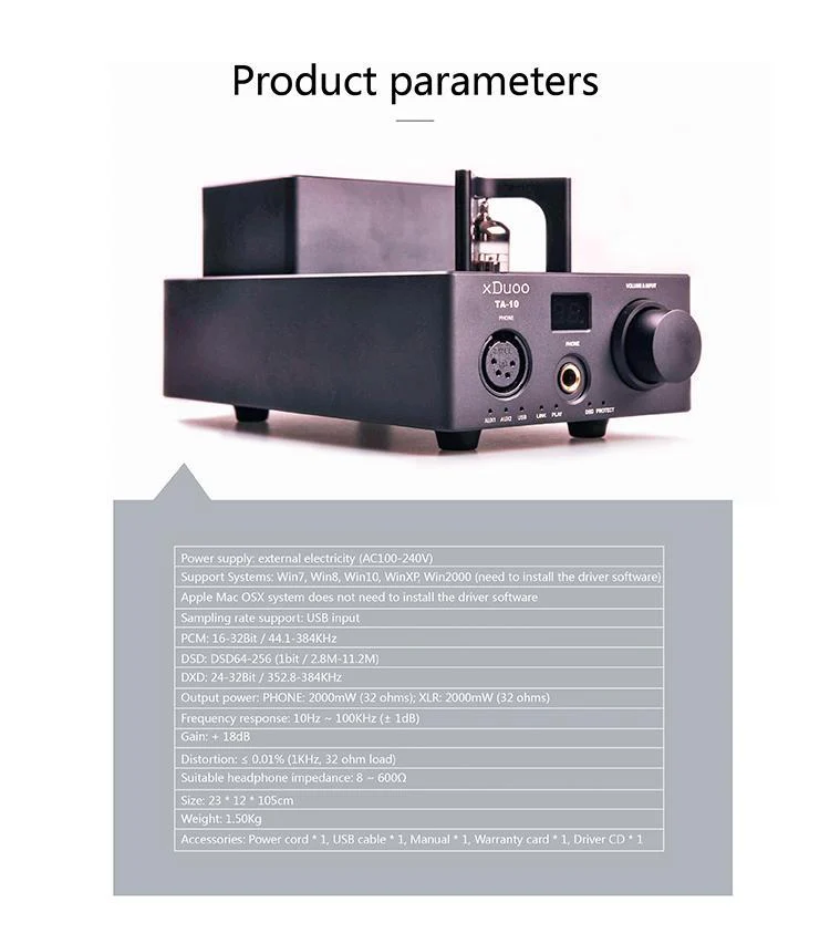 xDuoo TA-10 Tube DAC/Amp - Image 12