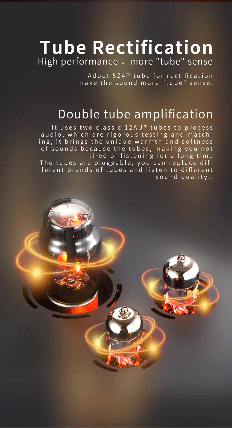 xDuoo TA-20 Plus Balanced Tube Headphone Amplifier - Image 7