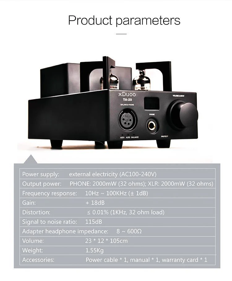 xDuoo TA-20 Tube Amp - Image 9