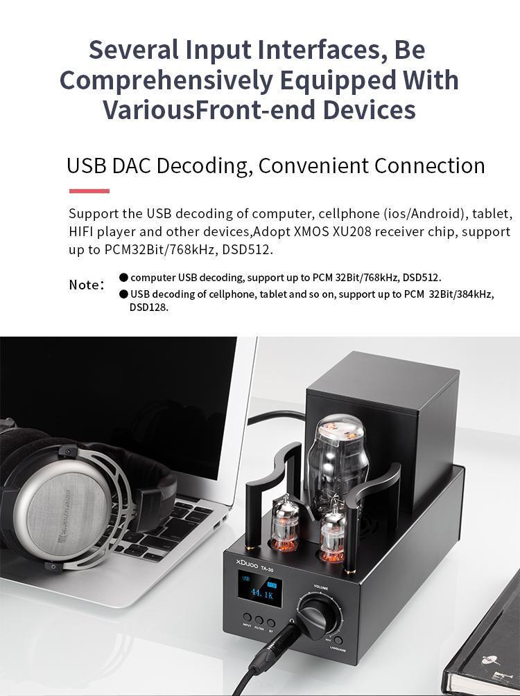 xDuoo TA-30 Tube Headphone Amp - Image 6