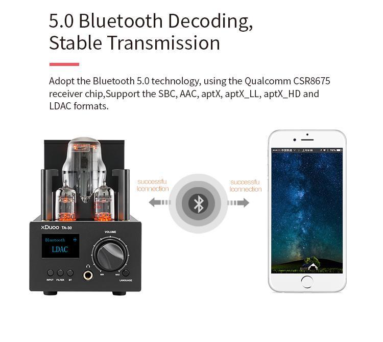 xDuoo TA-30 Tube Headphone Amp - Image 8