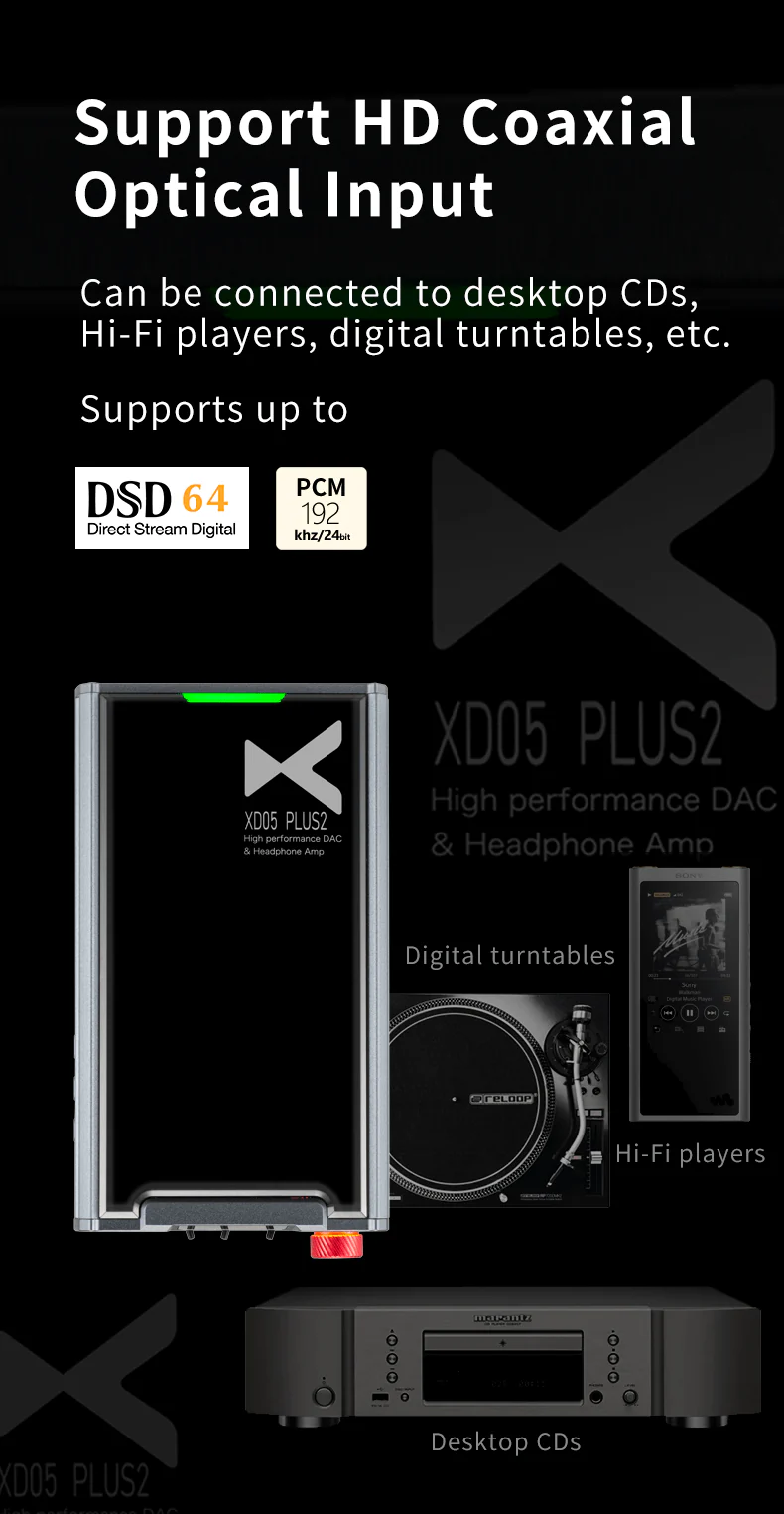 xDuoo XD05 Plus2 Portable HIFI DAC/Amp - Image 11