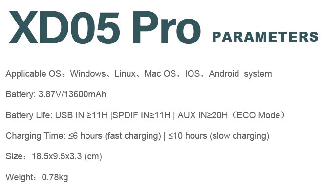 xDuoo XD05 Pro (XD05Pro) Hard Nucleus Modular DAC/Amp - Image 27
