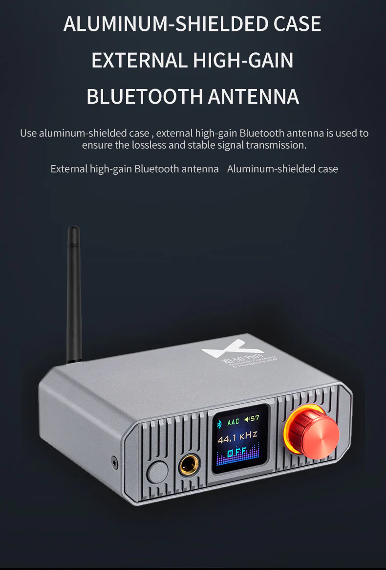 xDuoo XQ-50 PRO3 Bluetooth Audio Converter & Headphone Amp - Image 13