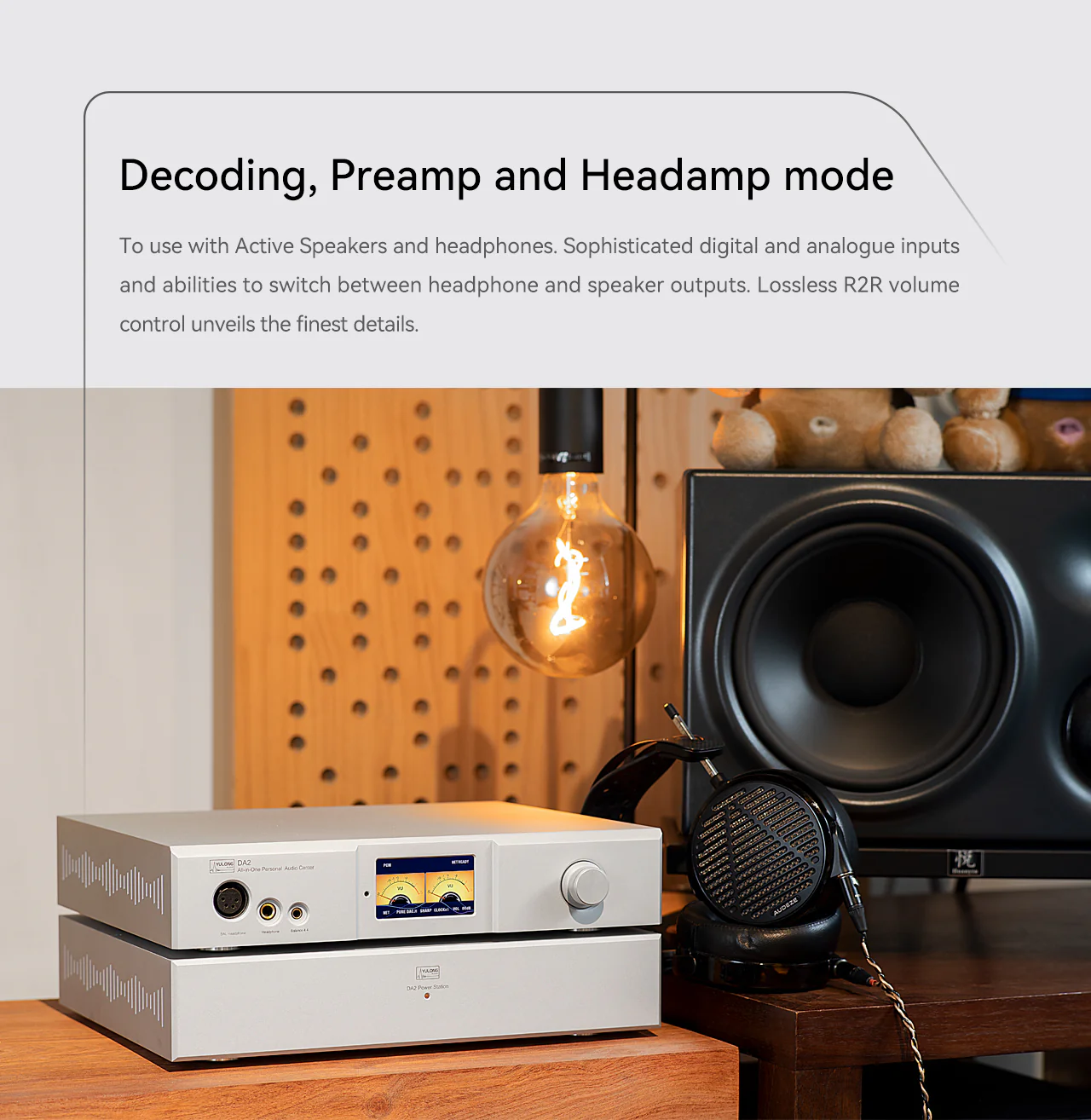 YULONG DA2 All-in-one Personal Audio Center Pre-amp / Head amp/ DAC - Image 15