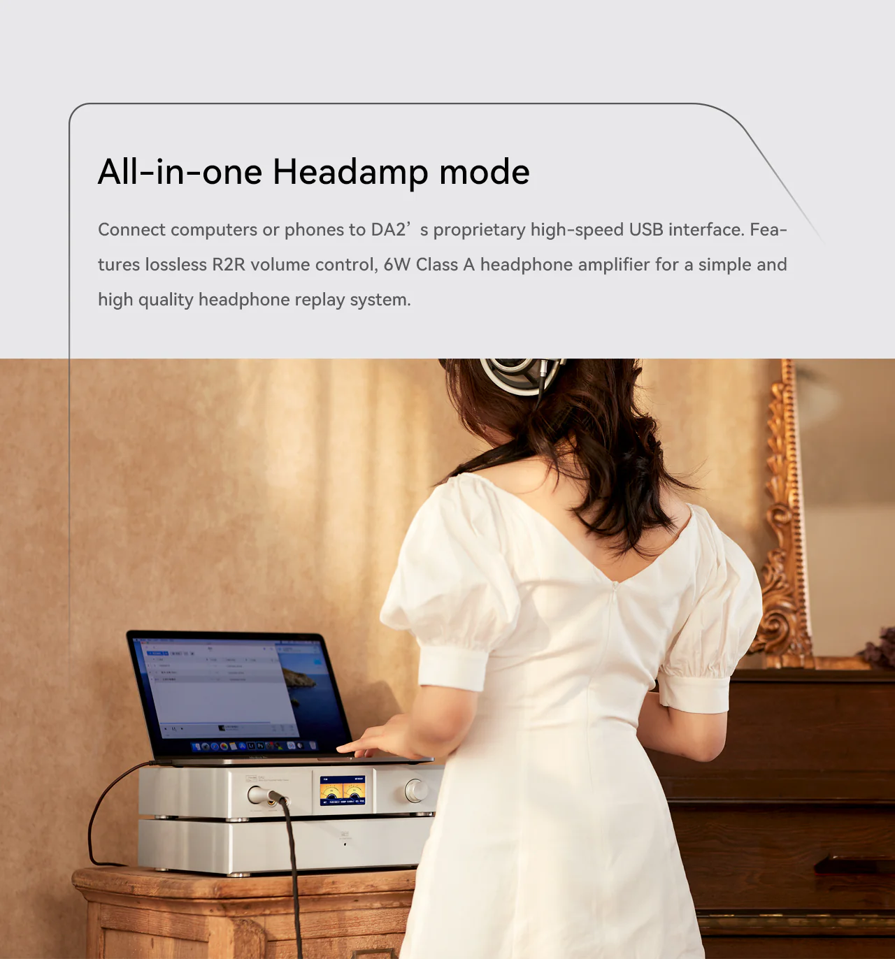 YULONG DA2 All-in-one Personal Audio Center Pre-amp / Head amp/ DAC - Image 16