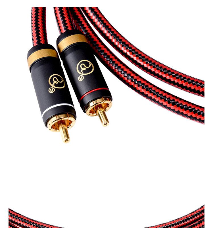 ZY 2RCA to 2XLR-M Signal Line Zy-396 Cable - Image 3